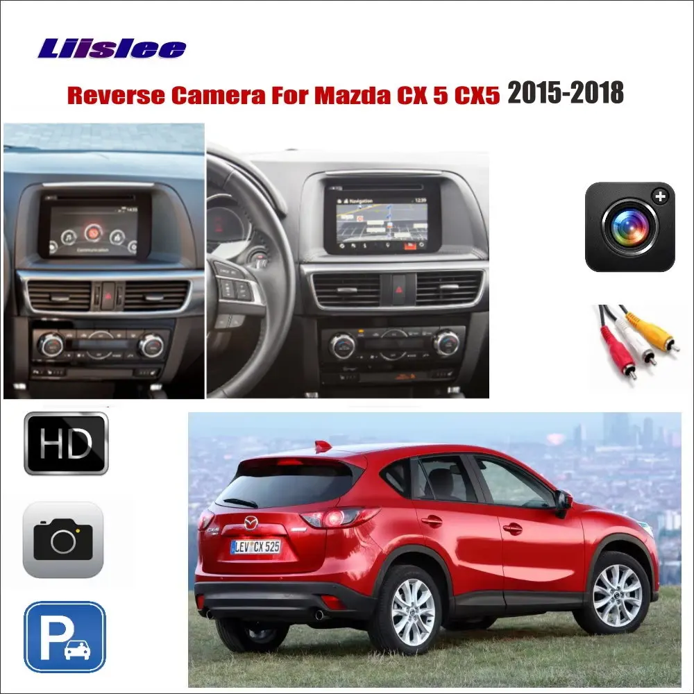 Original Display Car Reversing Image Camera For Mazda CX-5 CX5 (KE/KF) 2012-2025 Factory Screen Compatible Vehicle Backup CAM