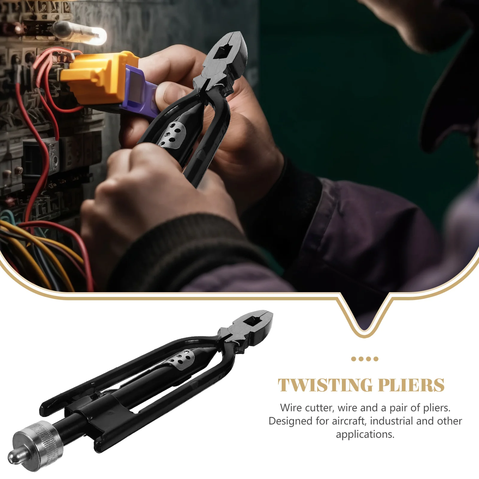 

locking pliers tie wire pliers safety wire pliers wire stripping and twisting tool twisting pliers electrical wire twisting tool