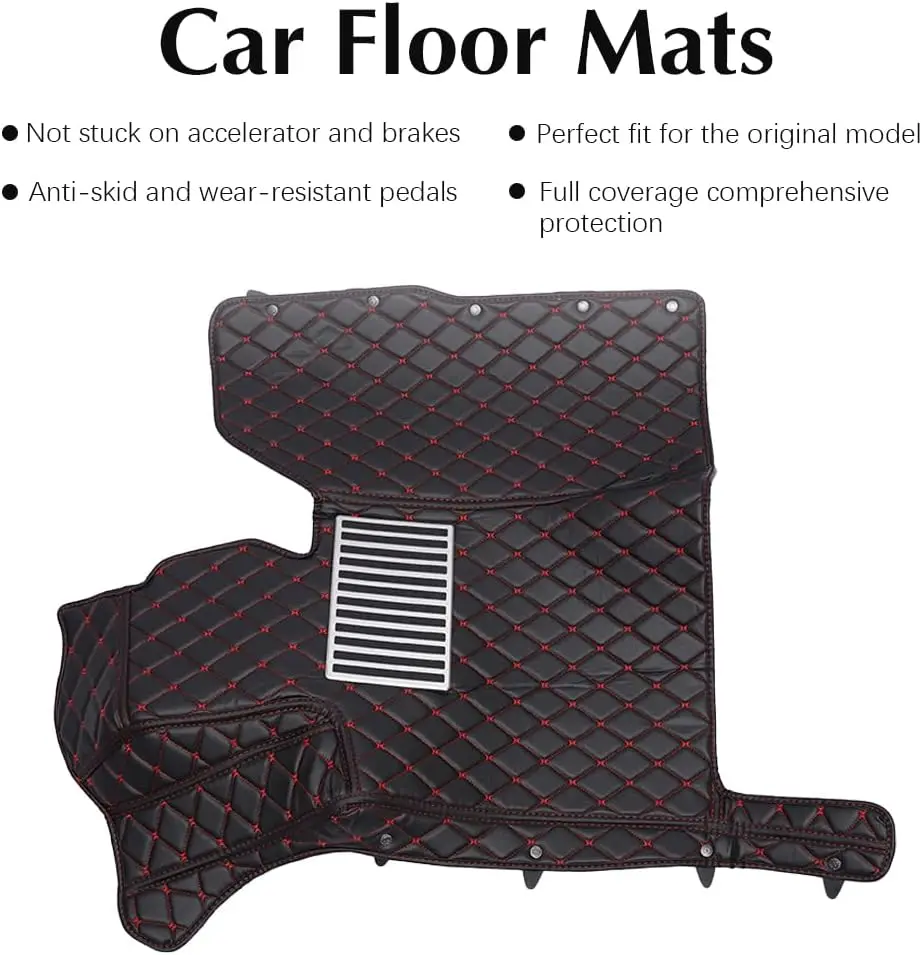 

Car Floor Mats Fit for BMW 5-Series F10 E60 520i 525i 528i 530i 535i 2004-2017, Car Protection Full Coverage All Weather Pads