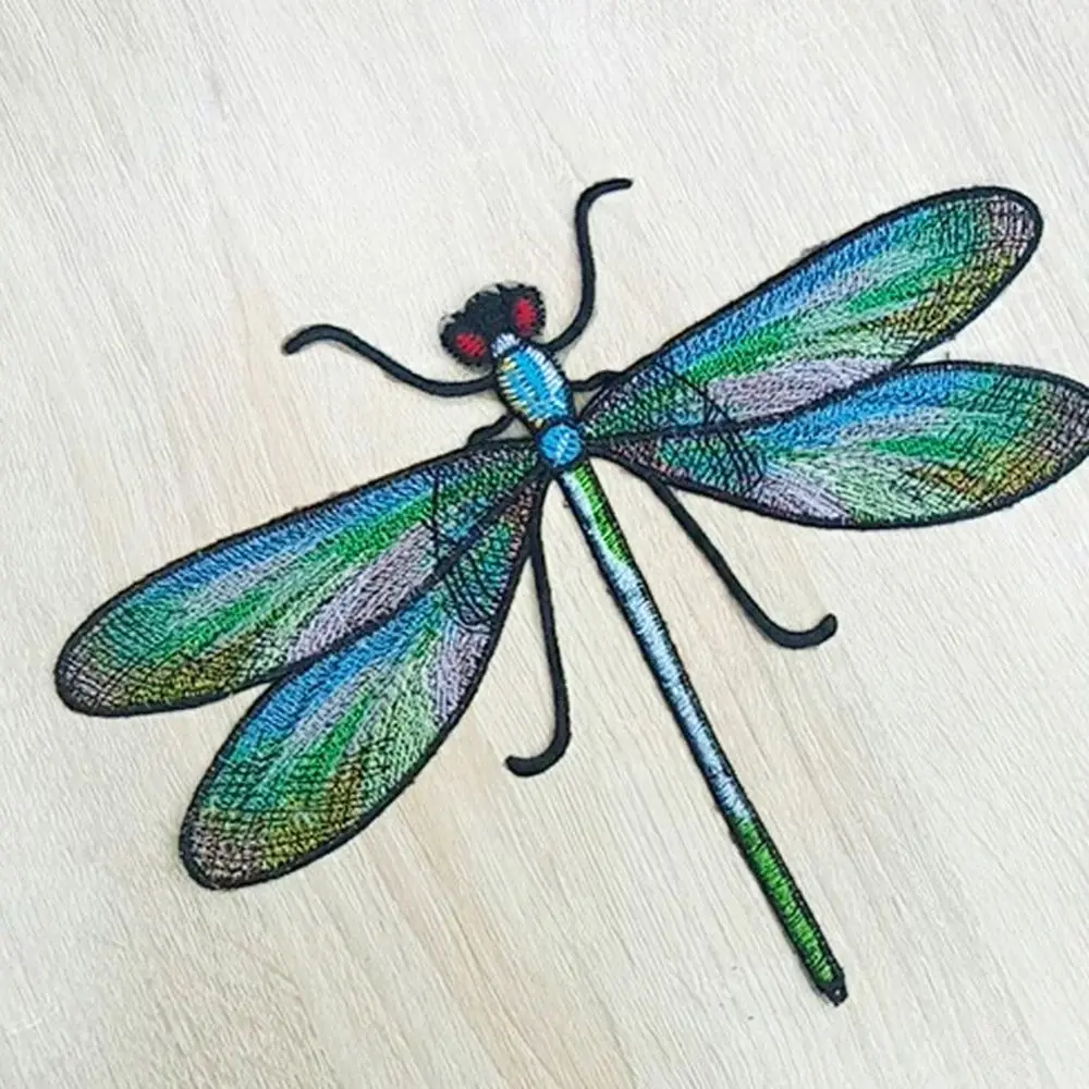 For Clothing DIY Crafts Embroidery Iron On Patches Applique Clothes Patch