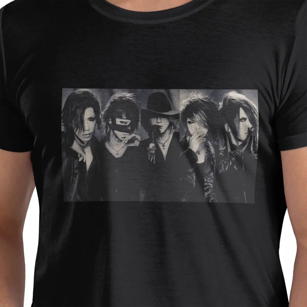 

Japan Rock The Gazette Band 100% Cotton T-Shirt Men'sFashion T Shirts Men Round Neck Short Sleeve S-6XL