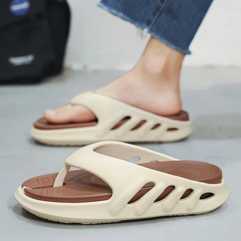 New Fashion Clogs Men Sandals Casual Shoe EVA Soft Slippers Unisex Couple Shoes For Man Women Summer Outdoor Garden Beach Slides