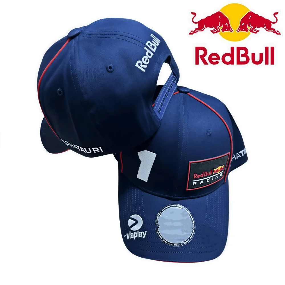 2025 ريد بول قبعة رياضية ريد بول سباق ماكس Verstappen نفس النمط قبعة بيسبول الرجال والنساء الصيف ظلة قبعة