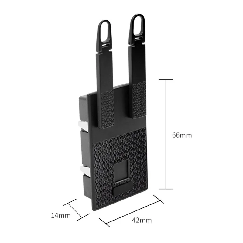 Duplo Zipper Cabeça Pacote Lock Case, Fingerprint Lock, Bag Acessórios, Security Protection, Safe