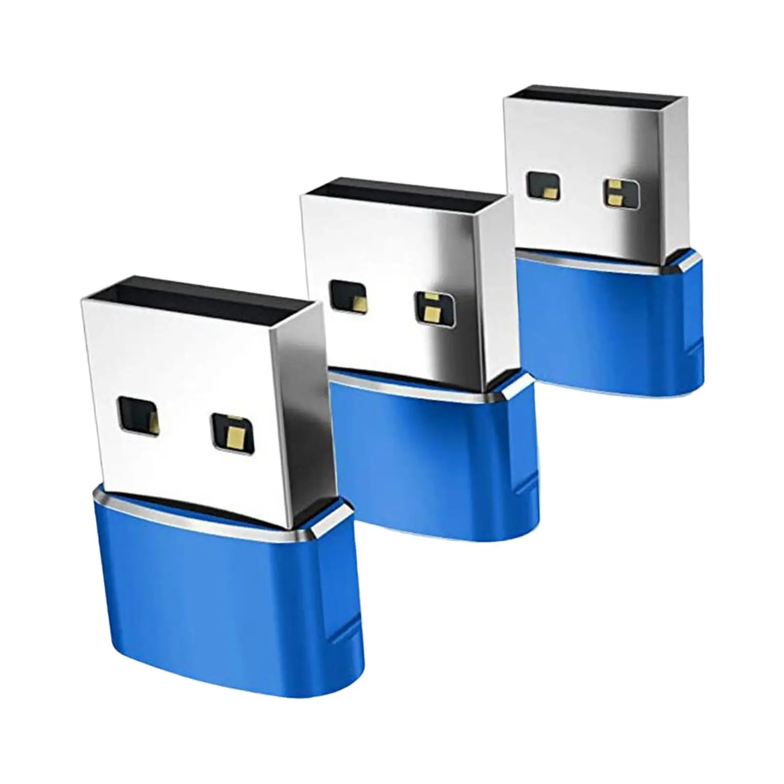 Type C 3.1 to USB Adapter Metal Mini Plug Fast Converter USB a to C Adaptor Stable Performance for Phones and Earphones