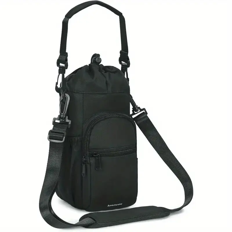 

Water bottle cover with adjustable shoulder strap, suitable for crossbody water bottles, water cup bags, and sling bags
