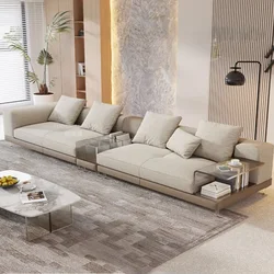 European Lazy Sofa Nordic Fabric Minimalist Lounge Living Room Sofas Floor Italian Houses Woonkamer Banken Household Goods