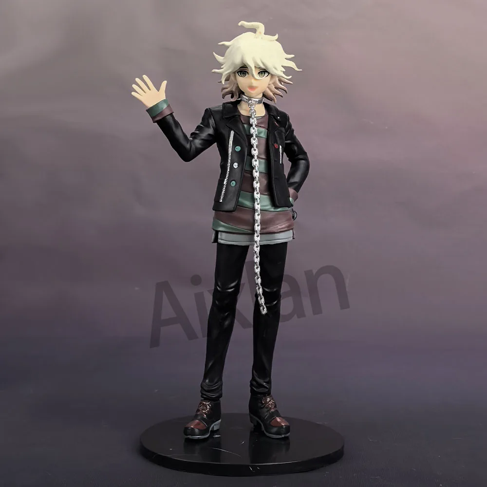 20 سنتيمتر Komaeda Nagito أنيمي الشكل Danganronpa 1 2 تحصيل عمل دمية لعبة صغيرة المنبثقة موكب #2