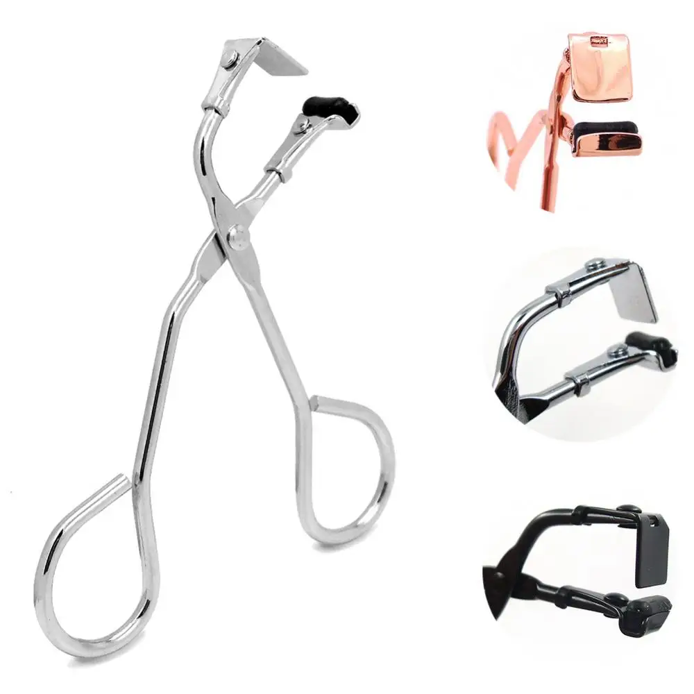 ขายร้อนแบบพกพาสแตนเลสท้องถิ่น Eyelash Curler คลิปแต่งหน้า Curling เครื่องมือ