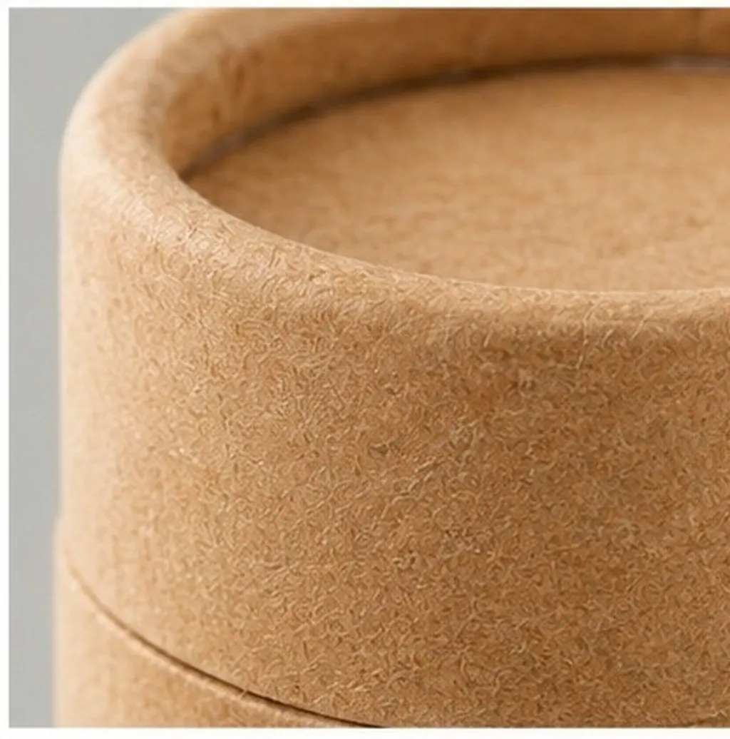 Essential Oil Box 10Ml Sturdy Cardboard Tube Kraft Paper Cylinder Container for Safe Storage Display and Quick Access to