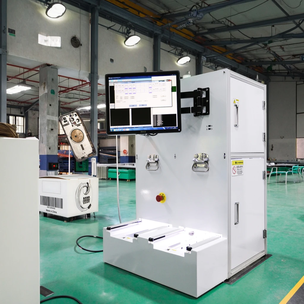 Kompaktes Desktop-Inspektionsgerät zur Barcode-Vergleichung