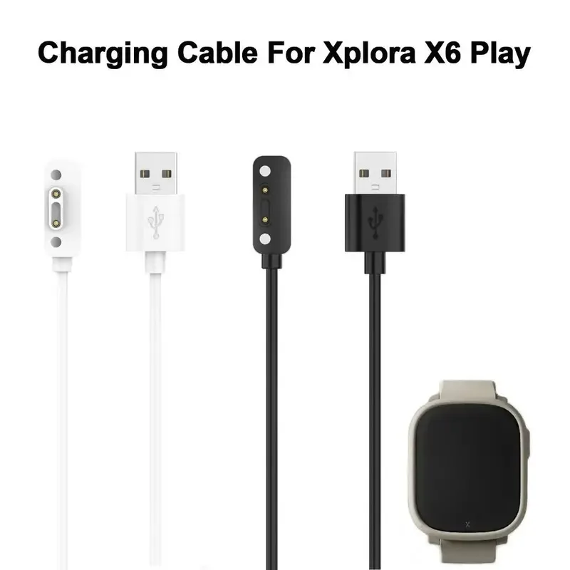 

1M USB Charging Cable Fast Charging Kids Dock Charger Adapter Charger Base Accessories for Xplora X6 Play