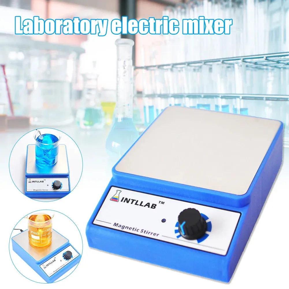 Magnetic Stirrer Stainless Steel Magnetic Mixer with Stir Bar 3000mL Laboratory Equipment Lab Experiment EU Plug US Plug