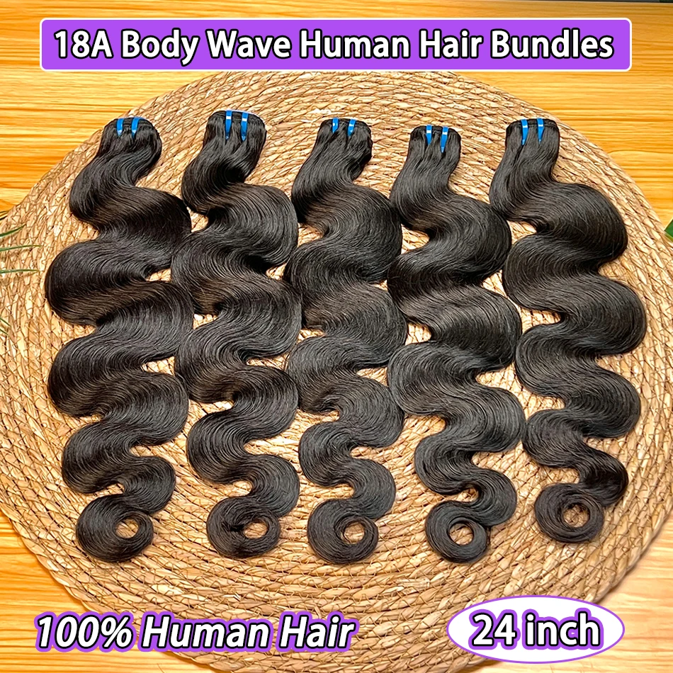 

18А Пучки объемных волн 100% человеческие волосы # 1B натуральный цвет двойной уток вьетнамский 1, 2, 3, 4 пучка необработанных натуральных волос для наращивания волос