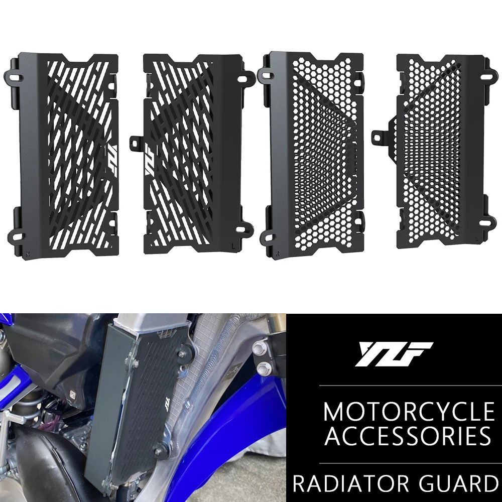 For Yamaha YZ250 2002-2024 YZ250X 2016-2023 YZ 250 250X 2022 2021 2020 2019 CNC Engine Oil Cooler Radiator Guard Cover Protector