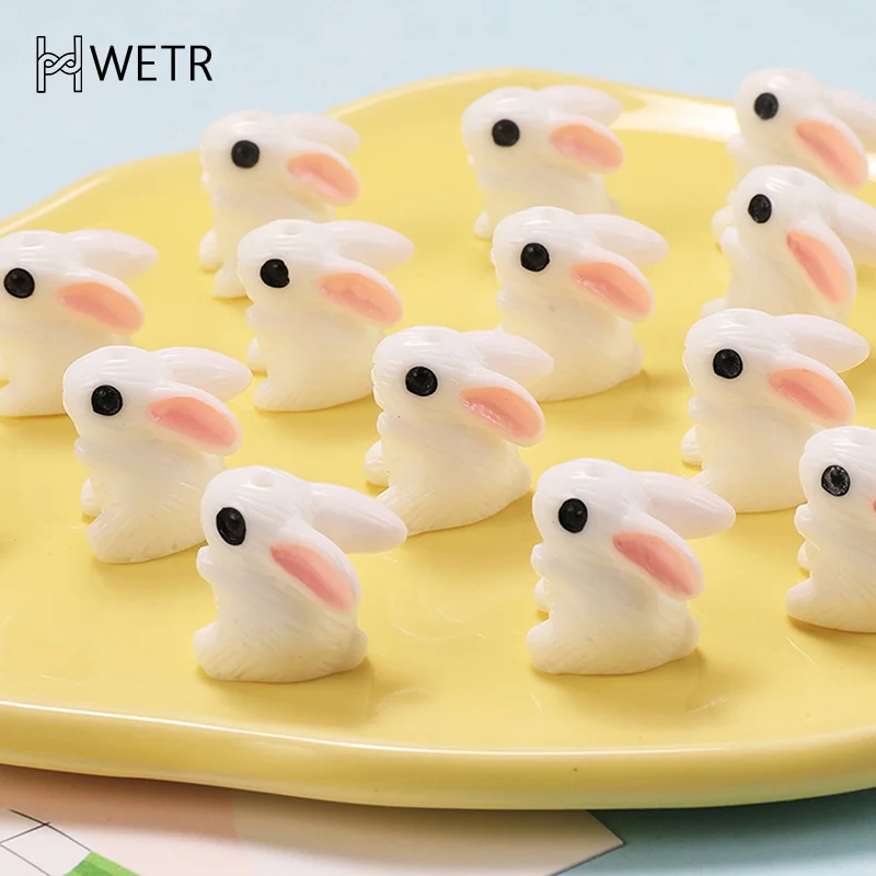 Абстрактный-кролик-белые-керамические-мультяшные-бусины-материал-ручной-работы-ювелирные-аксессуары-изготовление-ожерелья-браслета