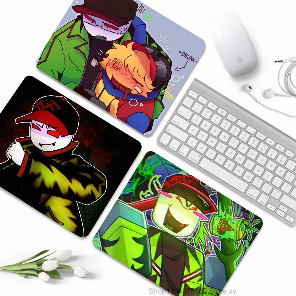 Game B-block FUN Tales Griefer Anime Mousepad Small LockEdge Mouse Pad For Gamers Computer Desk Pad Rectangular Anti-slip Rubber