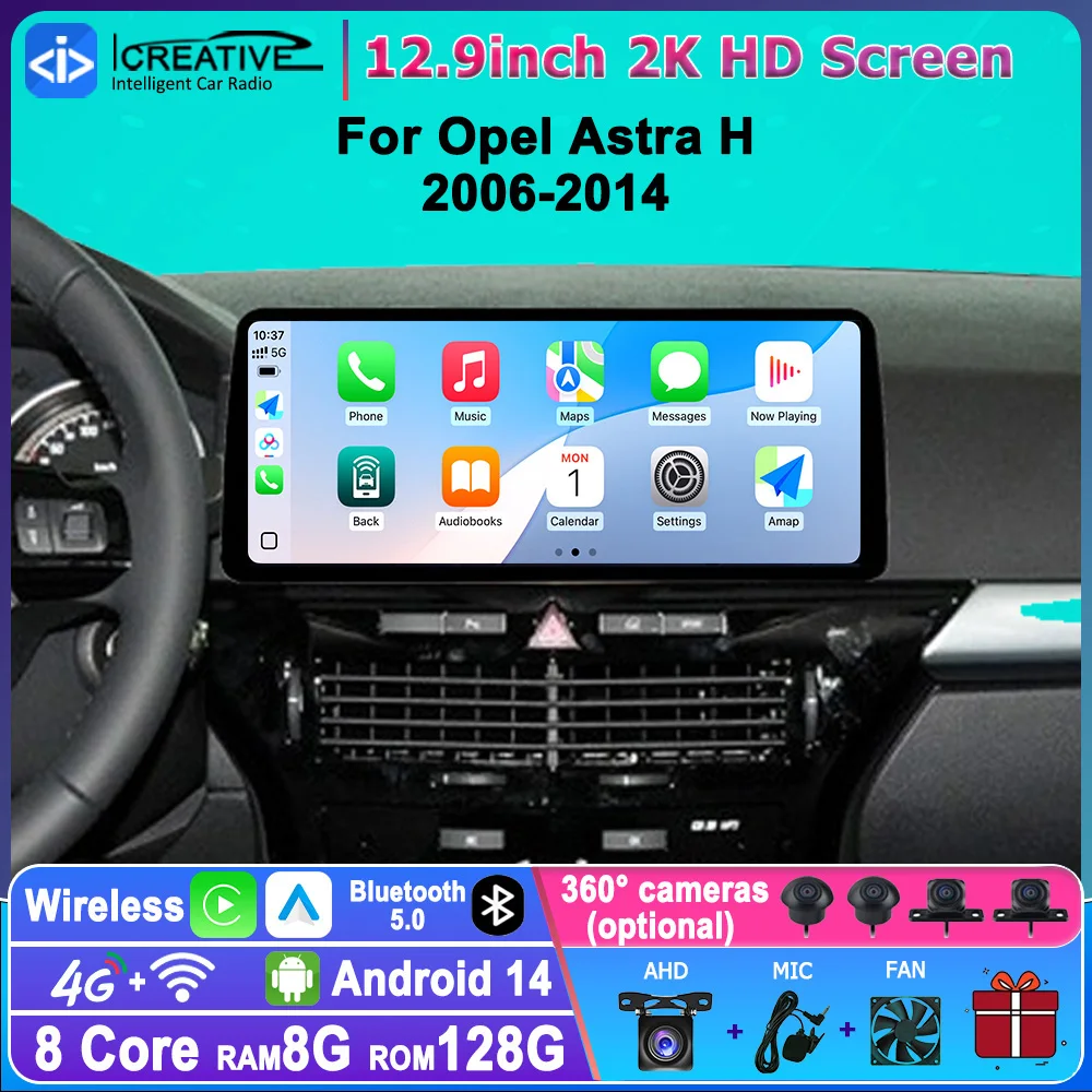 12.3" Android 14 Ca…