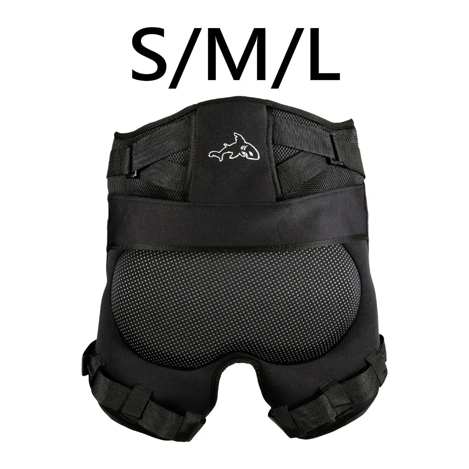 Protective Hip Padding with Adjustable Belt for Winter Sports