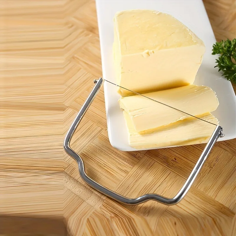 1pc Cheese Slicer - Perfect for Butter, Cheese, Eggs, Tofu & Cake! for Hotels, Restaurant, Bulk Kitchenware&tableware