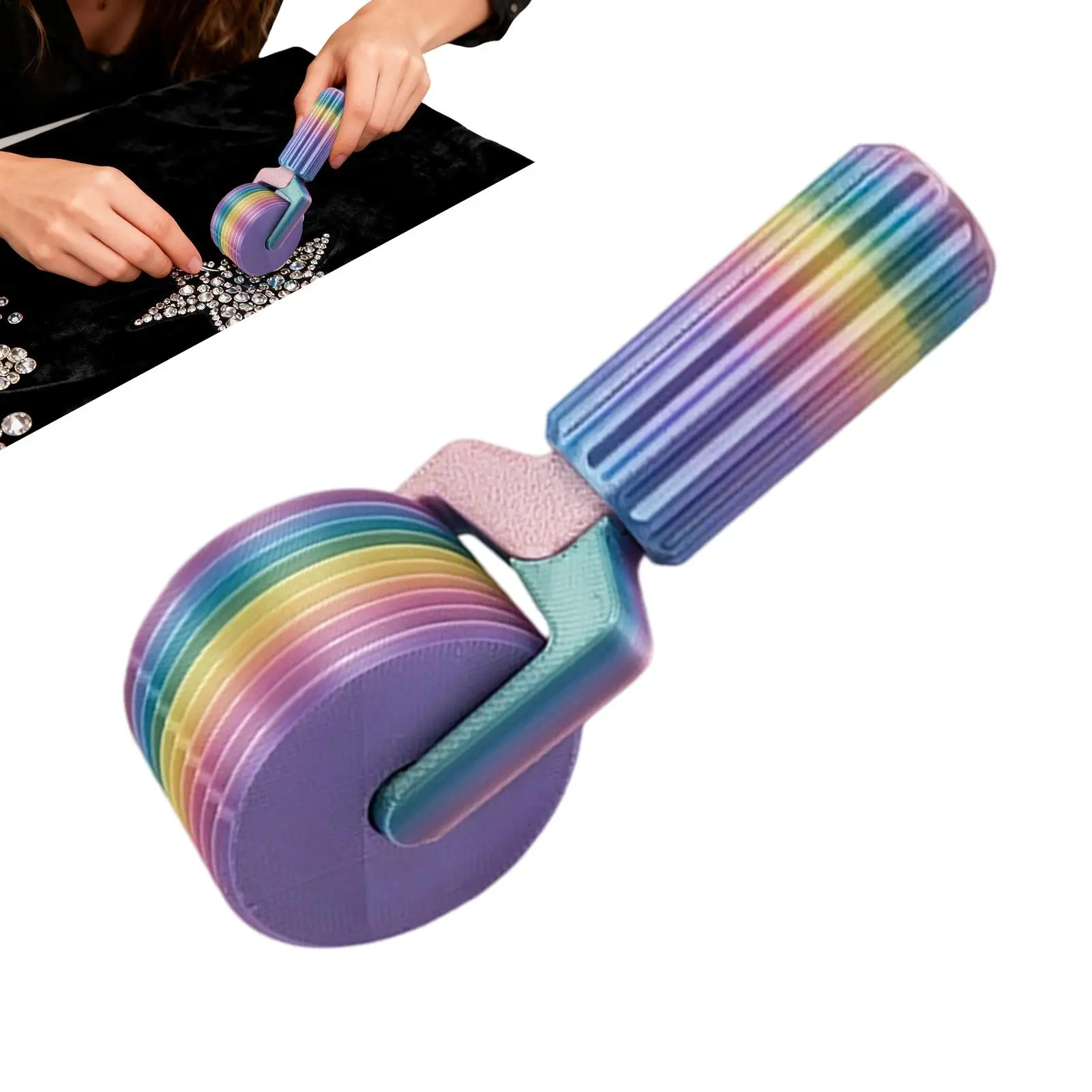 Gem Art Pressing Roller Detachable Rhinestone Craft Tool For DIY Diamond&Painting, Women, Easy Press & Align Rhinestones