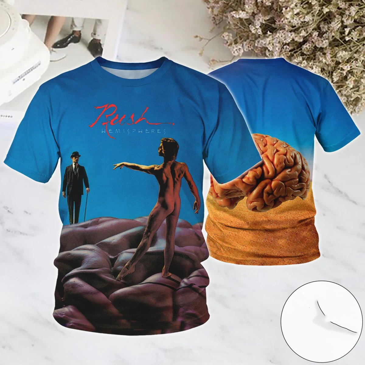 Beliebtes Rock Rush Album 3D-Druck T-Shirts Sommer Neu Herren Damen Hip-Hop Trend Kurzarm T-Shirt Street Casual Oversized Y2k Top – Detail 8