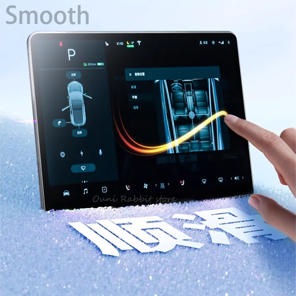 ل Leapmotor C10 2024 ~ 2026 2025 أداة التحكم المركزي للسيارة HUD نظام تحديد المواقع حماية الفيلم المقسى الملحقات الداخلية