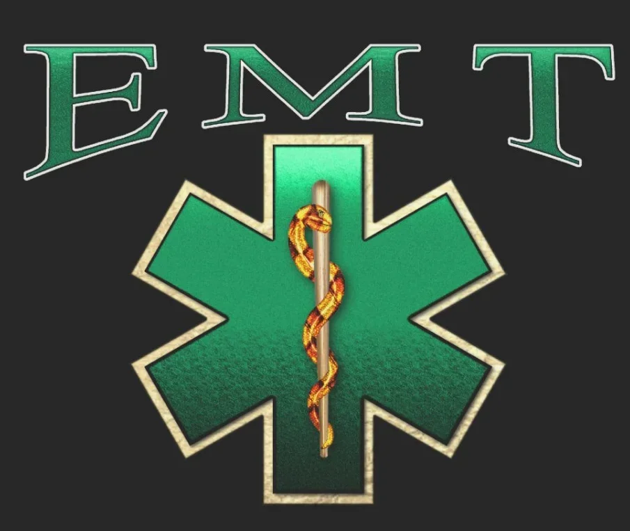 Novel Star of Life EMT Medical Paramedics T Shirt. High Quality Cotton, Large Sizes, Breathable Top, Loose Casual T-shirt S-3XL