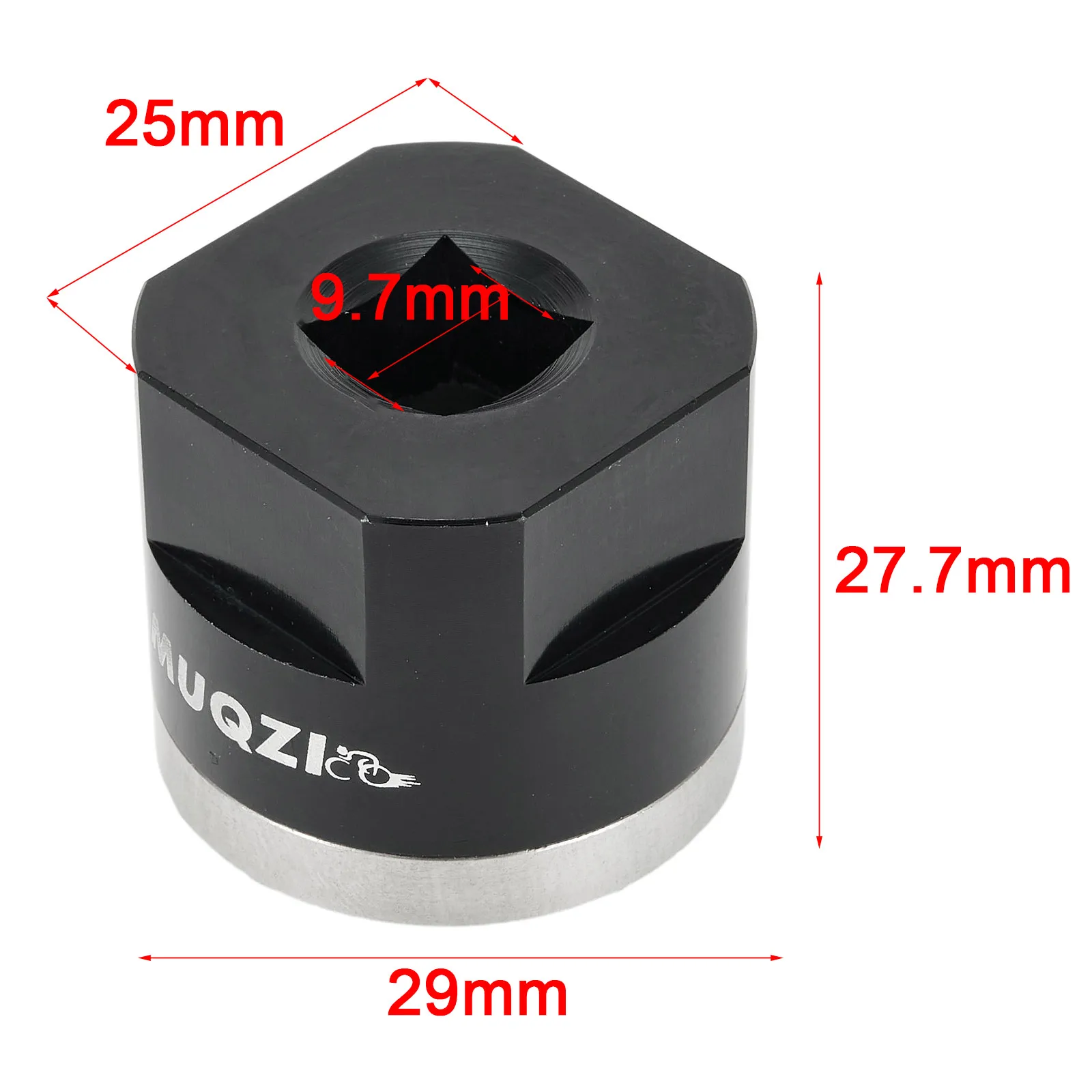 

Инструмент для извлечения велосипедных болтов, уличные детали для велосипедных ключей из алюминиевого сплава, самовытягивающиеся серебряные + черные аксессуары