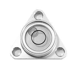 Metal Electronic Scale Triangular Spirit Level Bubble Universal Flange Leveling Bead for SDLS MTL Balance 1PCS