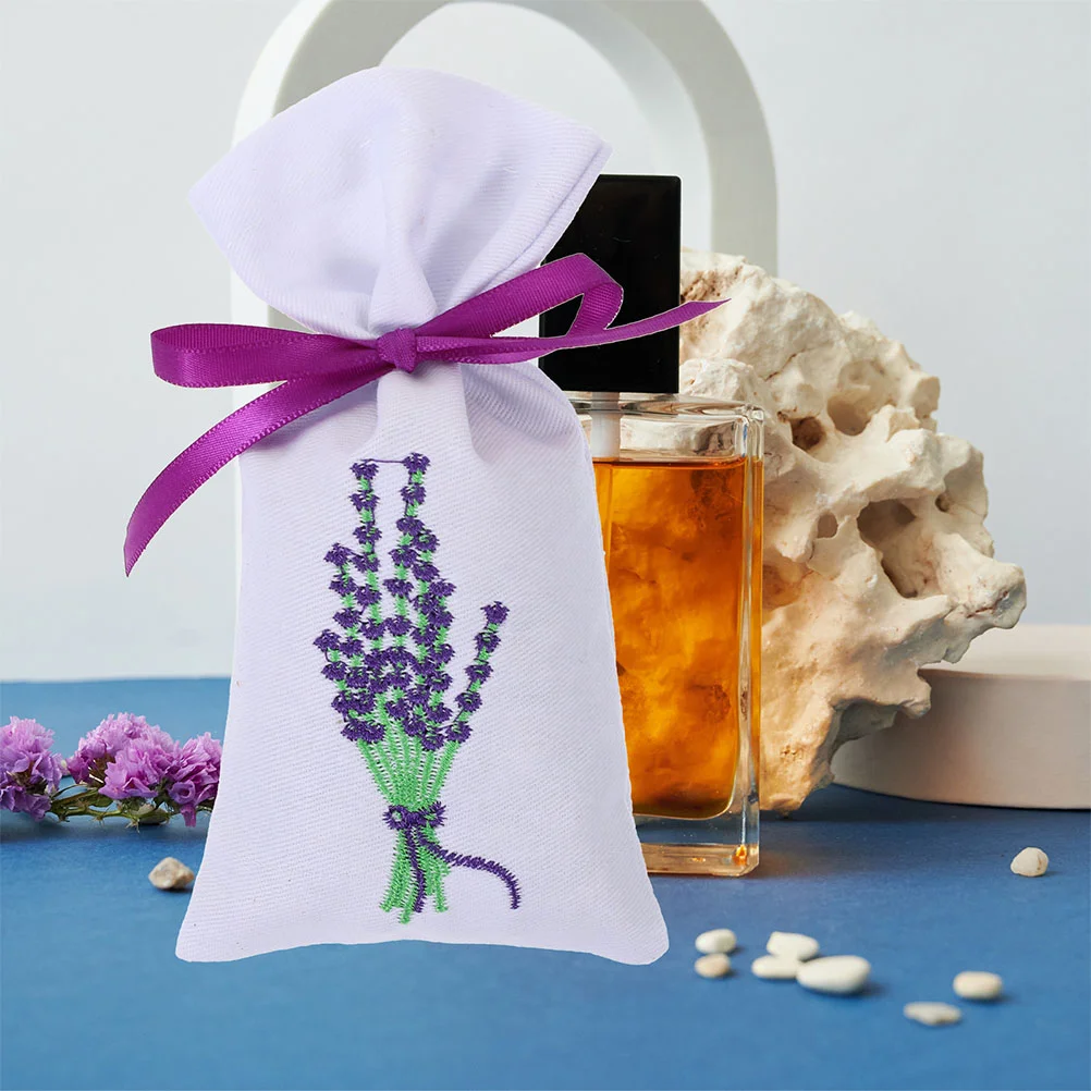 9 Pcs Lavender Sachet Packing Bags Pouch Empty Perfume Pendants Small Gift Holder