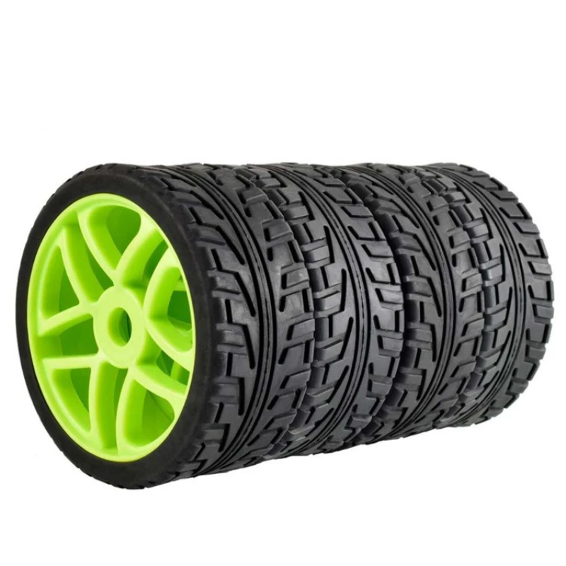 

1/8 Rc Buggy Off Road Wheel Set Rc Car Plastic Tires Vehicles Remote Control Toys 4pcs