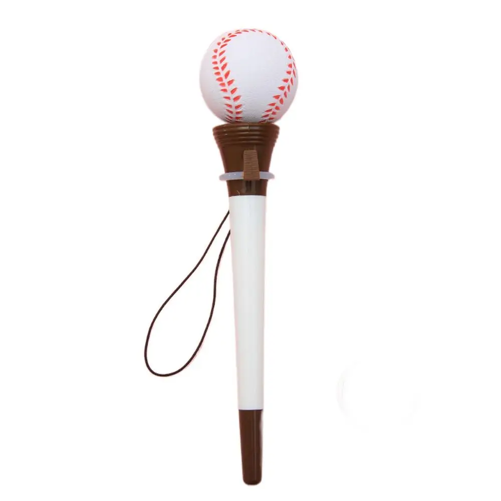 

Writing Pen Basketball Rocket Baseball Soccer Funny Gel Pens Gaming Ballpoint Pens Bounce Decompression Pen Signing Pens