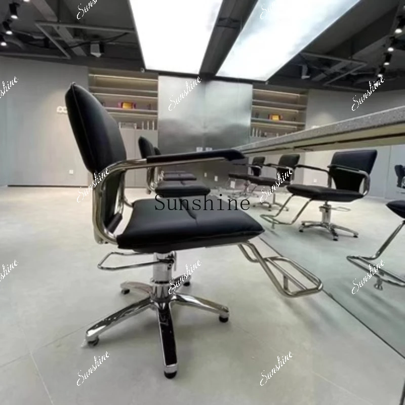High-end beauty shop chair hair salon special lifting, rotating, dyeing, perming and cutting hair TF