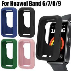 2/1PCS Silicone Protective Case Protector for Huawei Band 9 8 7 6 Pro Watchband for Huawei Band Bracelet Protection Cover Case