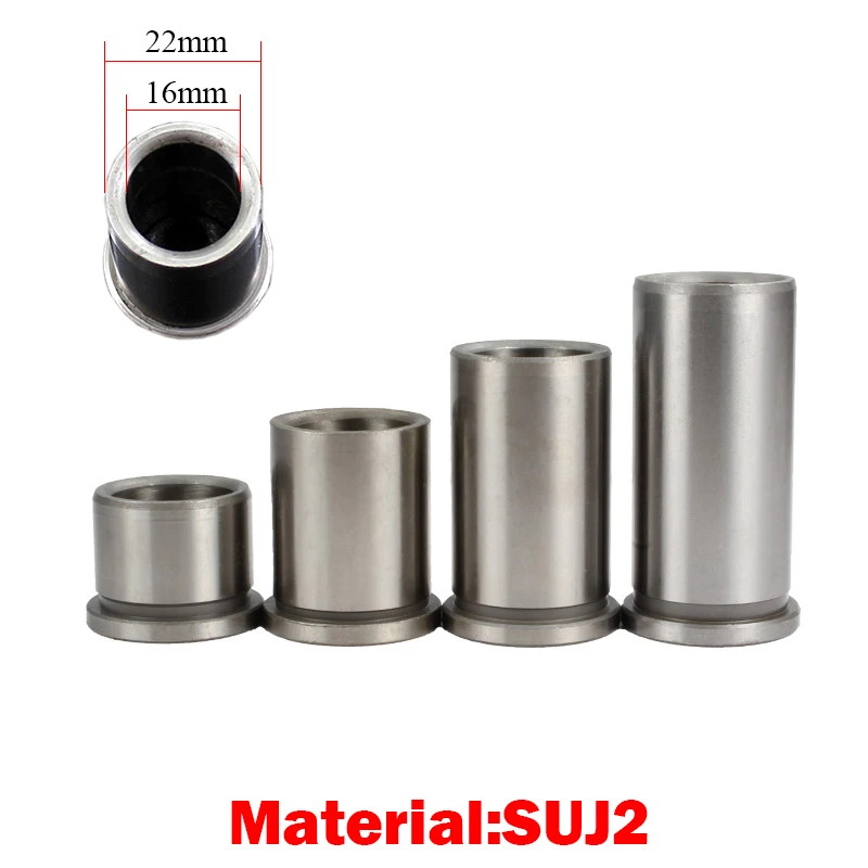 

16mm ID 22mm OD 35mm 40mm 45mm Length HRC58 Plastic Hardware Mould High Precision Mould Shoulder Guide Leader Sleeve Bushing