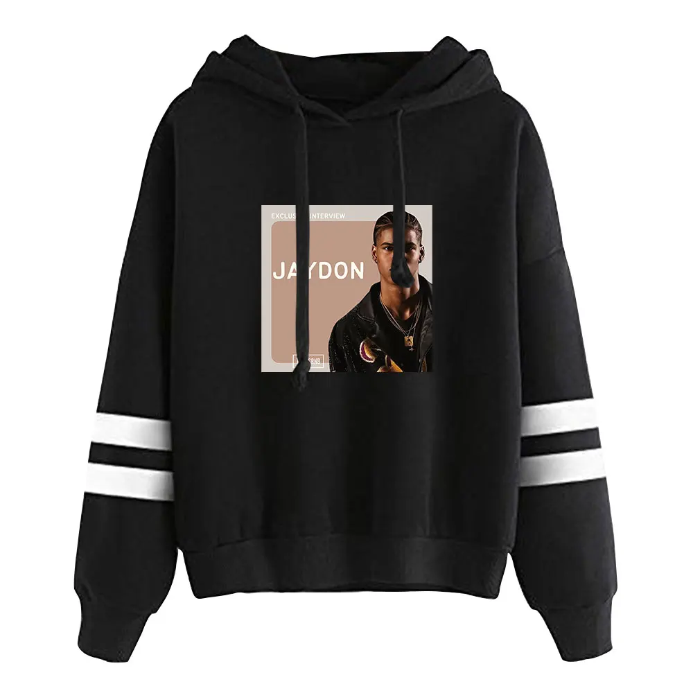 

JayDon Pic Pullovers Unisex New Fashion Pocketless Parallel Bars Sleeve Streetwear