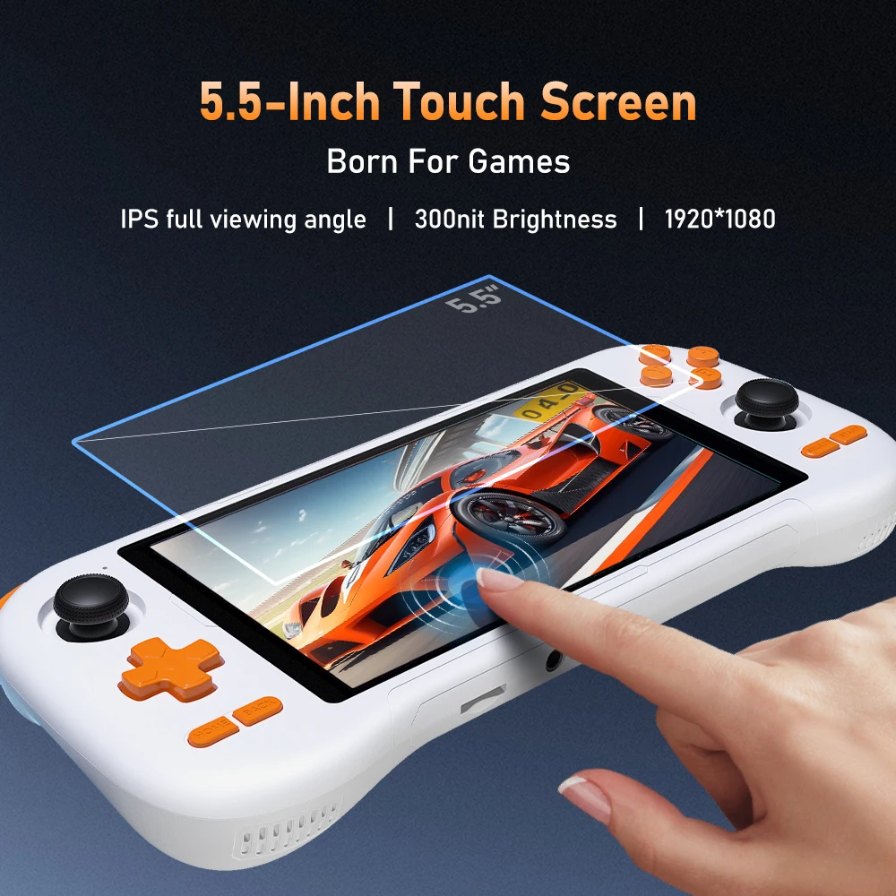 KINHANK K56 ホワイト KINHANK K56 Console de jogos portátil com tela sensível ao toque