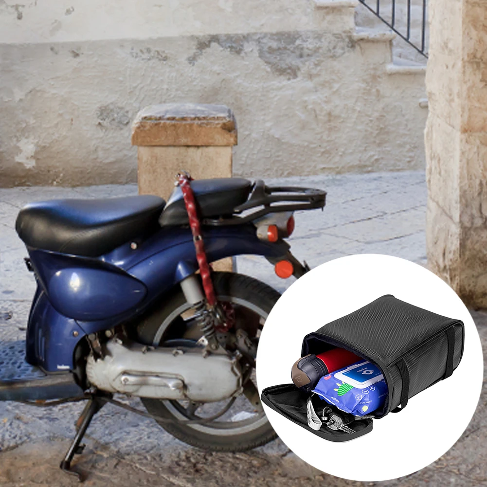 

Motorcycle Rear Frame Bag Bicycle Saddle Rear Seat Storage Bag Motorcycle Rear Seat Luggage Rack Tail Bag for Luggage Rack