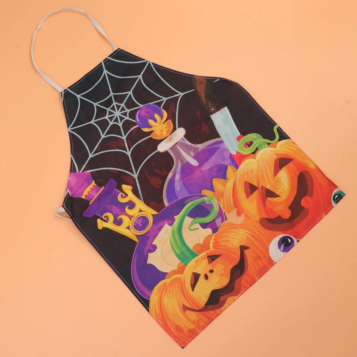 

Halloween Apron Sleeveless Serving Aprons Hanging Neck Design Keep Clothes Clean for Restaurant Housework Baking Cooking