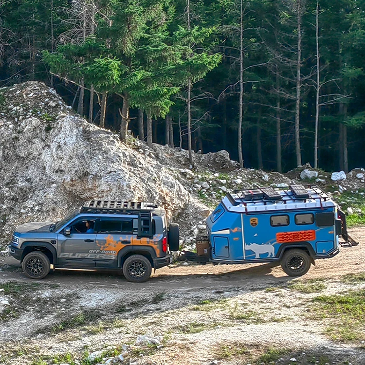 Neuestes Design Off Road RV Camping Trailer mit Badezimmer CaravanRV Trailer Camper