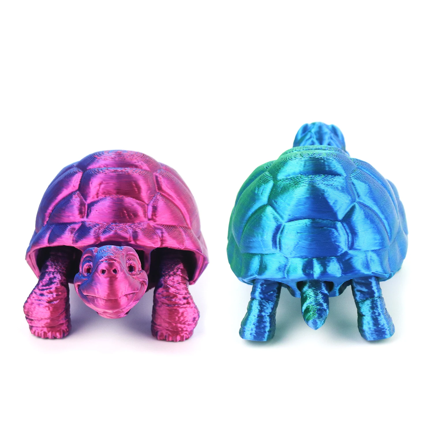 3D printed turtle multi joint movable ornament, simulated animal model, versatile shapes