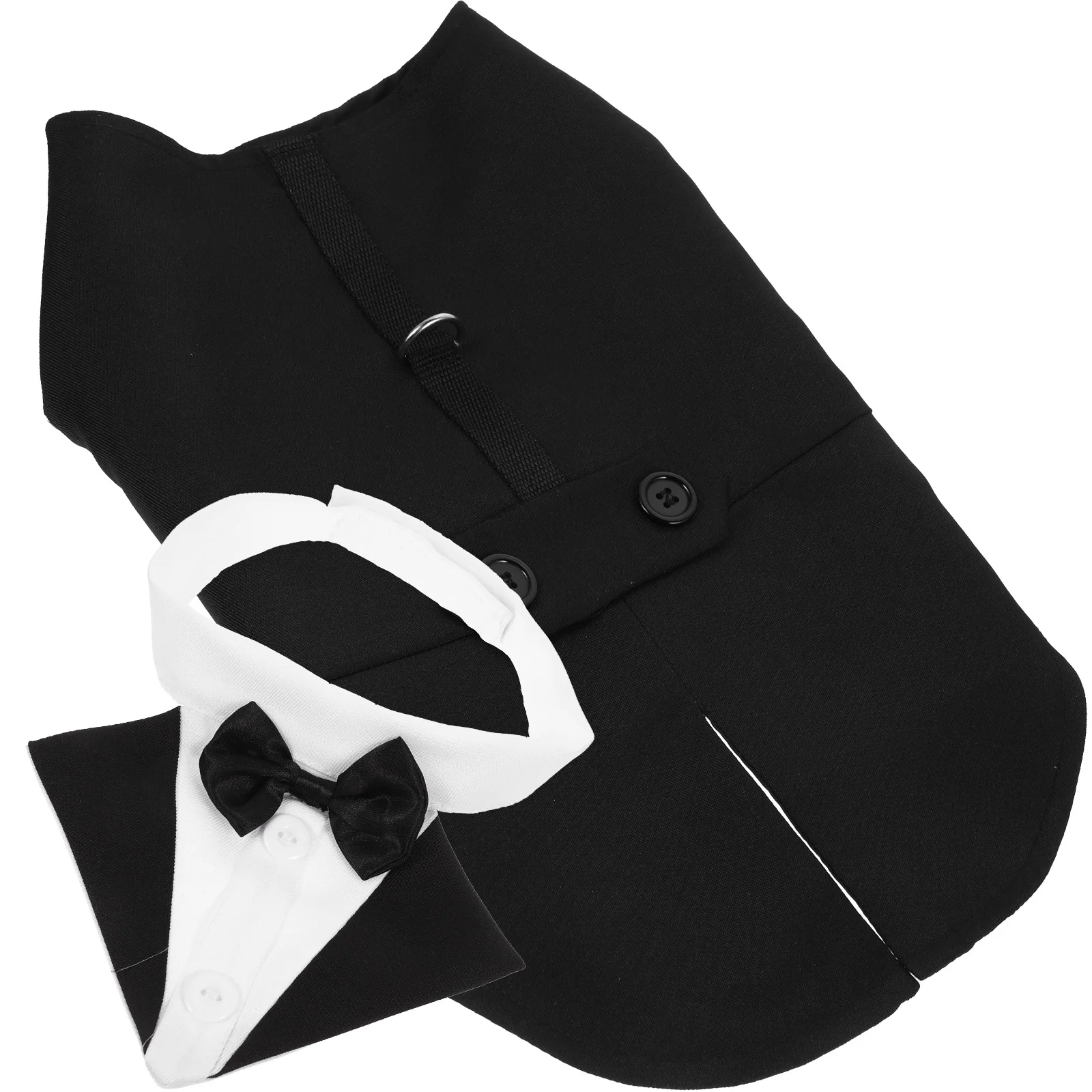 

Adjustable Wedding Outfit Cotton Small Medium Large Sizes Breathable Comfortable Formal Wear Party Birthday Dog Costume Tuxedo