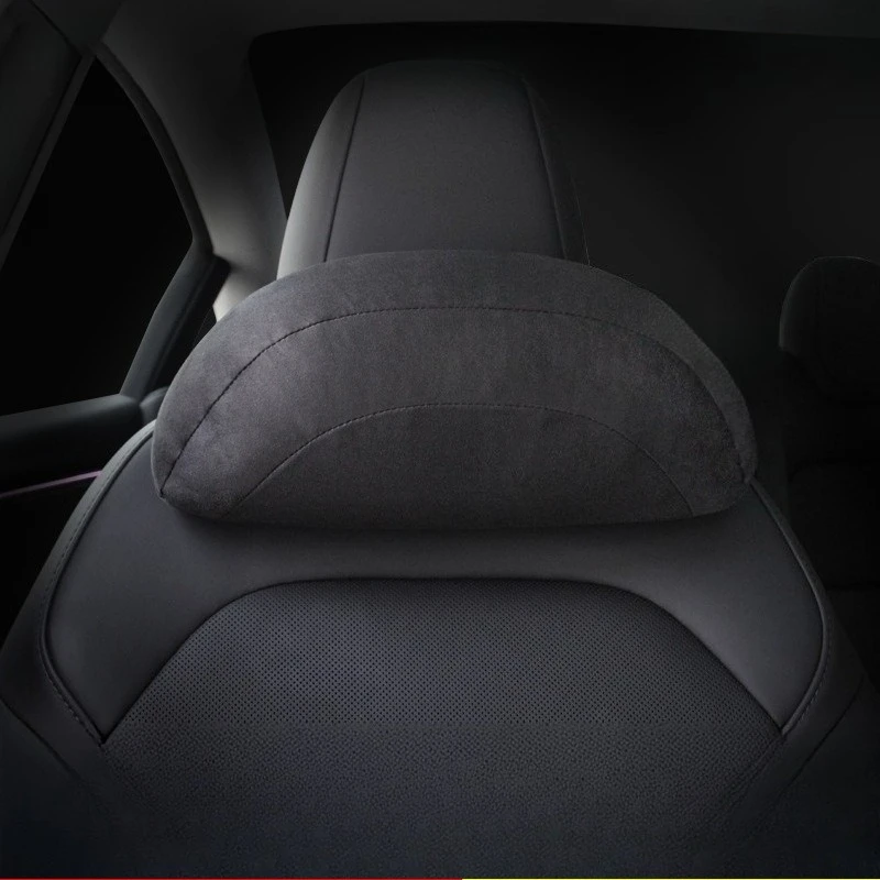 

For car Neck Pillow Memory cotton Protective Lumbar Support Backrest Relieves Pressure Car Headrest Assesories