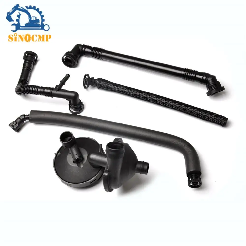 

Crankcase Vent Valve & Oil Separator Hose Kit 11611432559 11157532649 11617504536 For BMW E46 E39 M52 M54 325i 330i 325Xi