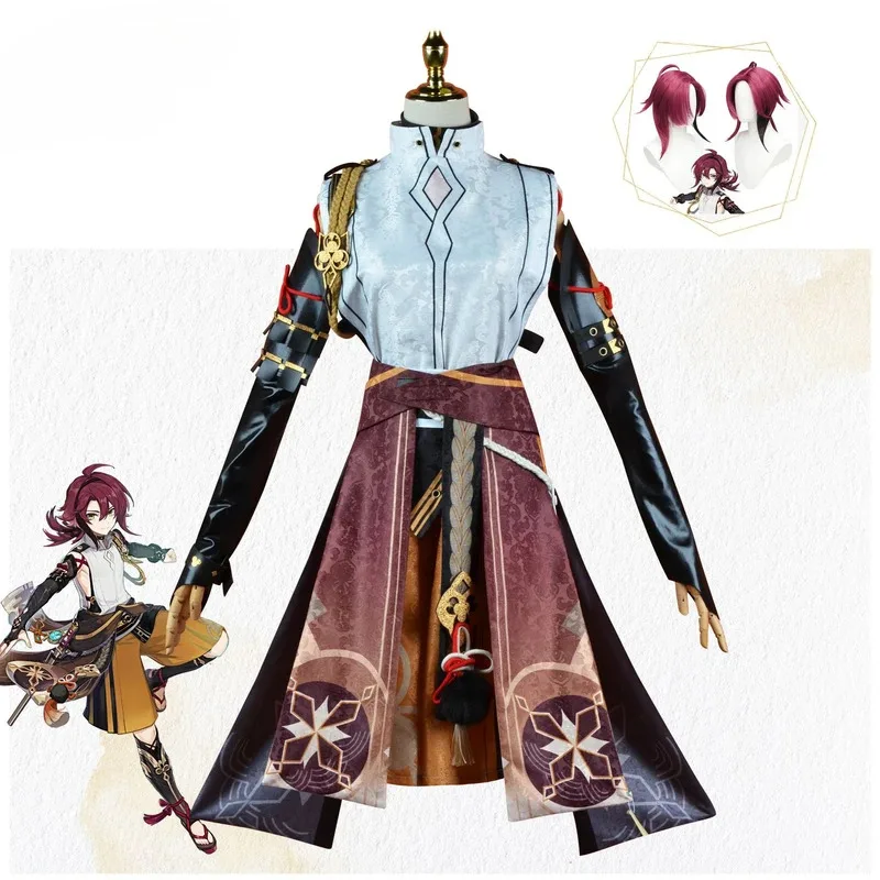 

Genshin Impact Shikanoin Heizou Cosplay Costume Adult Carnival Uniform Anime Halloween Party Costumes Masquerade Women