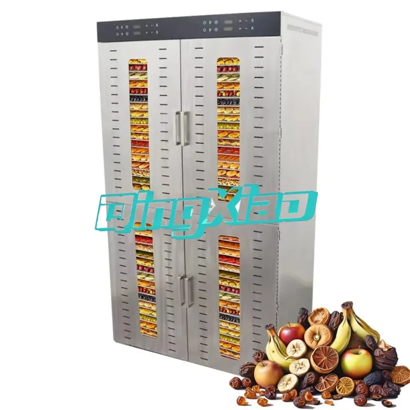 304 Stainless Steel Electric Heating Motor Industrial Fruit Vegetable Slices Dewatering Dryer 80-100kg/batch Commercial Use Fast