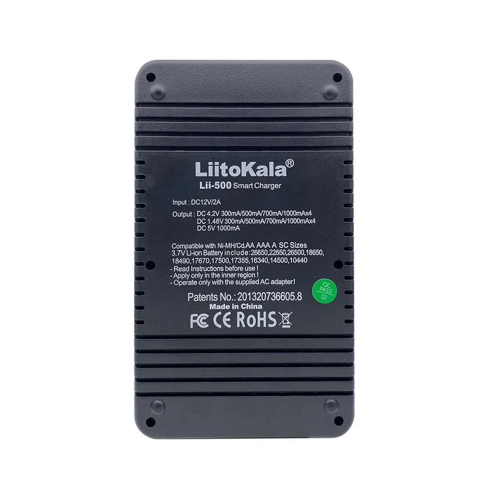 Liitokala lii500 LCD Battery charger for Li-lon 18650 26650 18500 17500 16340 14500 NIMH/Cd AA /Mignon AAA/Microro Batteries