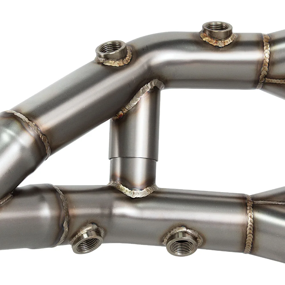 M1000RR Escape Front Pipe For BMW S1000RR S1000R M1000R 2019-2026 Motorbike Exhaust Manifold 59mm Racing Line