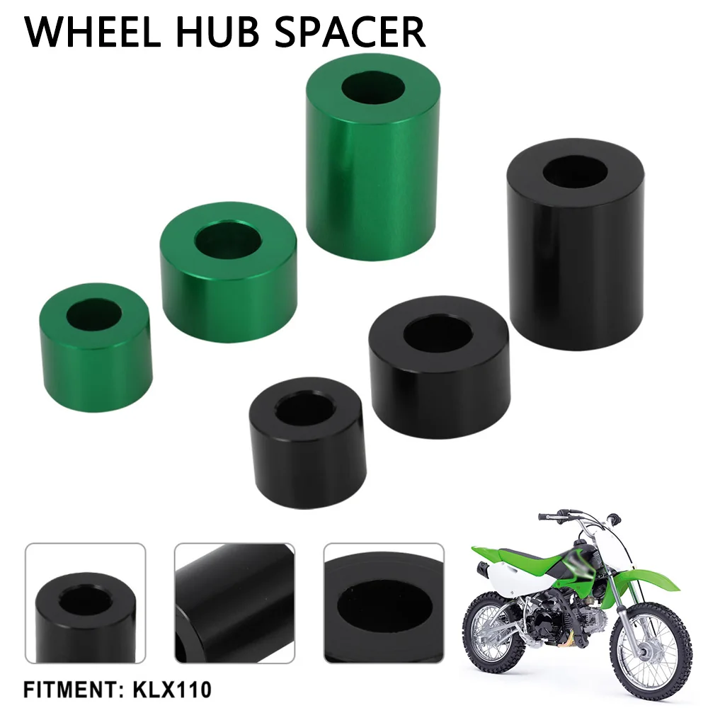 

Для Kawasaki KLX 110 KLX110 L 2002-2024 2025 аксессуары для мотоциклов, проставка для ступицы колеса, расширенная алюминиевая прокладка, грязевая яма, мотоцикл